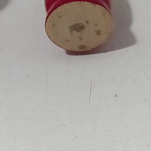 Vintage Wooden Russian Matryoshka Dolls Set of 10 2" Hand Painted Solid Dolls - Picture 6 of 6